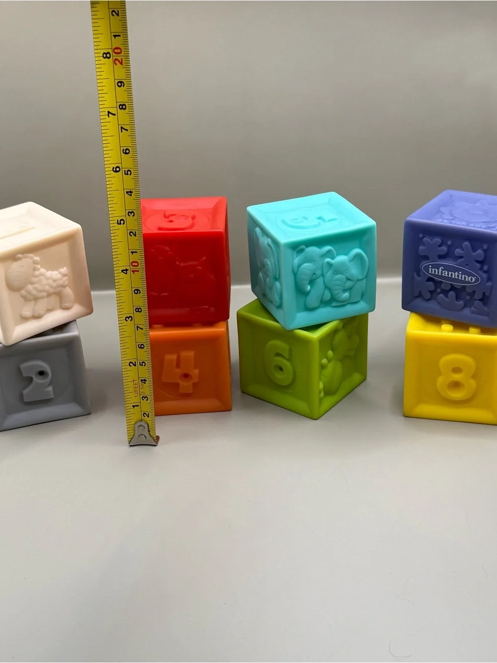 Infantino soft stacking